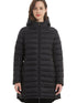 Damen Leichte Wendbare Pufferjacke – Warmes Steppdesign mit Kapuze für den Winter